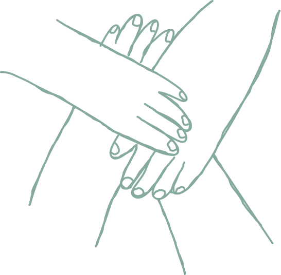 Mains jointes — une pratique située